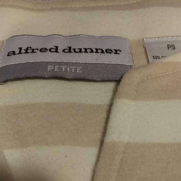 Alfred Dinner Stripe w/floral and beaded design - Picture 4 of 4